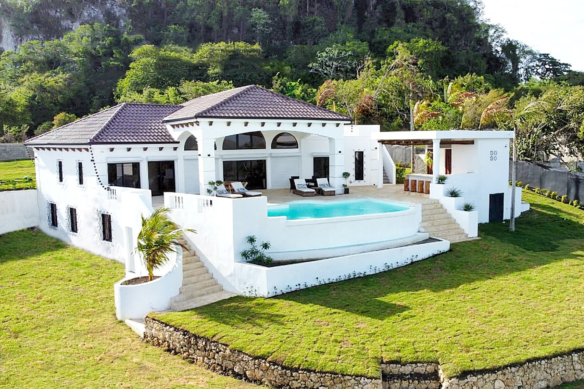 Location de vacances Airbnb, Booking, VRBO: Villa Paradise | Propriété méditerranéenne de prestige située à San Felipe de Puerto Plata en République Dominicaine